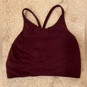 Lululemon high neck flow y bra